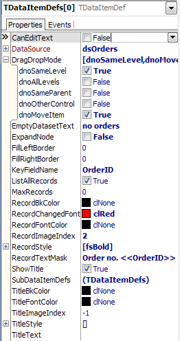 dbtreeview